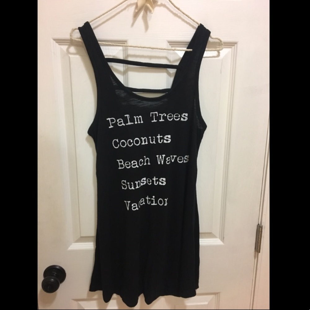 Small - Xhilaration Beach Tank Tunic/Dress